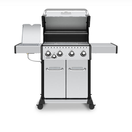 Broil King Baron S 440 PRO IR 4-Burner Grill - w/Infrared Side Burner - BK875927