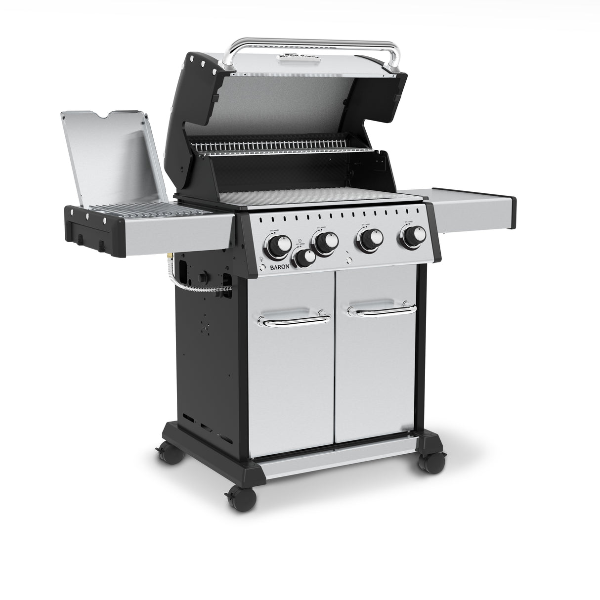 Broil King Baron S 440 PRO IR 4-Burner Grill - w/Infrared Side Burner - BK875927