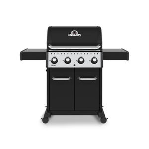 Broil King Crown S 420 4-Burner Freestanding Grill with Side Shelves - BK865257