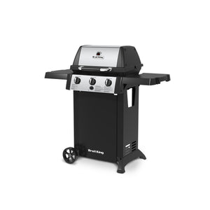 Broil King Gem 310 3-Burner Propane Grill with Drop-Down Side Shelves - BK814154