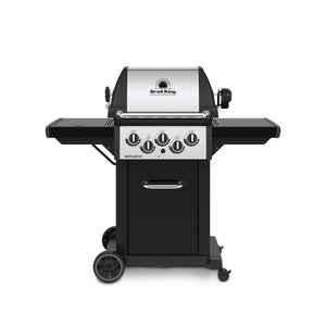 Broil King Monarch 390 3-Burner Freestanding Gas Grill with Side & Rotisserie Burners - BK834287