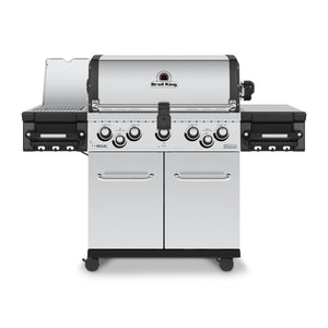 Broil King Regal S 590 Pro 5-Burner Gas Grill - with Infrared Side Burner & Rotisserie" - BK958947