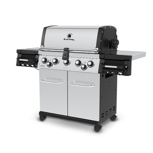 Broil King Regal S 590 Pro 5-Burner Gas Grill - with Infrared Side Burner & Rotisserie" - BK958947