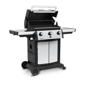 Broil King Signet 320 3-Burner Freestanding Gas Grill - Stainless Steel - BK946857