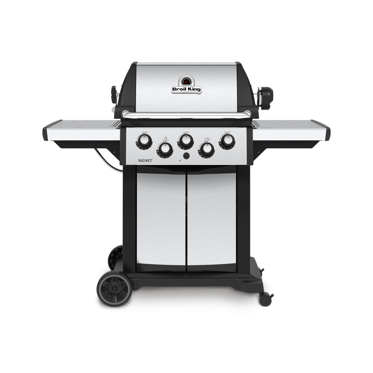 Broil King Signet 390 3-Burner Freestanding Gas Grill - w/ Side & Rotisserie Burners - BK946887