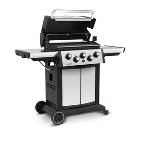 Broil King Signet 390 3-Burner Freestanding Gas Grill - w/ Side & Rotisserie Burners - BK946887