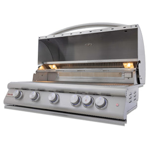 Blaze 40-Inch 5-Burner Gas Grill - Blaze Grills - Premium LTE+ w/Rear Burner BLZ-5LTE3-LP