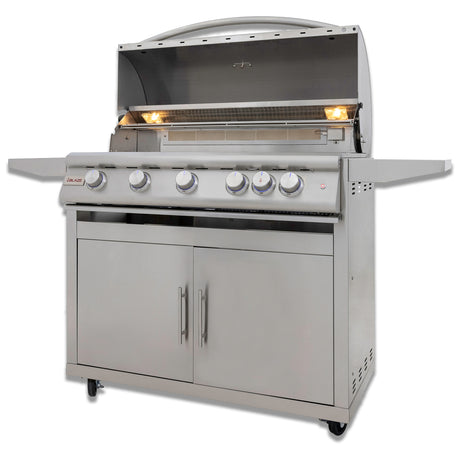 Blaze 40-Inch 5-Burner Gas Grill - Blaze Grills - Premium LTE+ w/Rear Burner BLZ-5LTE3-LP