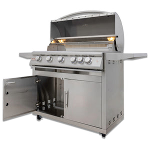 Blaze 40-Inch 5-Burner Gas Grill - Blaze Grills - Premium LTE+ w/Rear Burner BLZ-5LTE3-LP