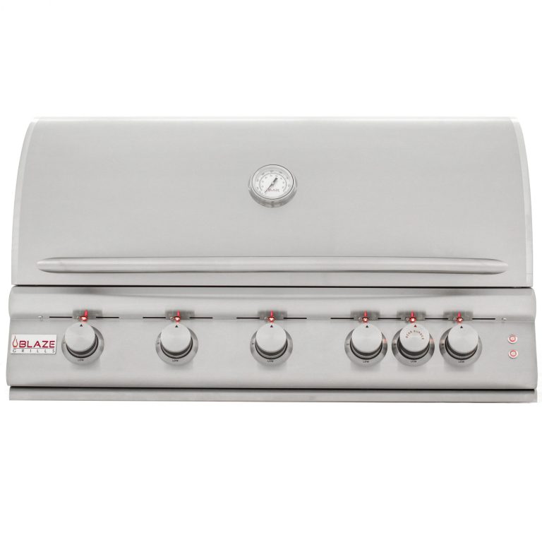 Blaze 40-Inch 5-Burner LTE Gas Grill - Blaze Grills - Rear Burner BLZ-5LTE2-LP