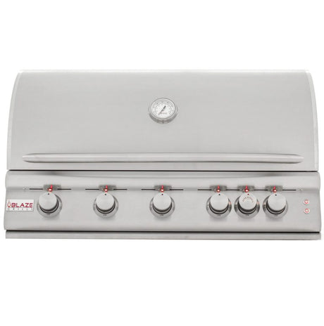 Blaze 40-Inch 5-Burner LTE Gas Grill - Blaze Grills - Rear Burner BLZ-5LTE2-LP