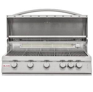 Blaze 40-Inch 5-Burner LTE Gas Grill - Blaze Grills - Rear Burner BLZ-5LTE2-LP