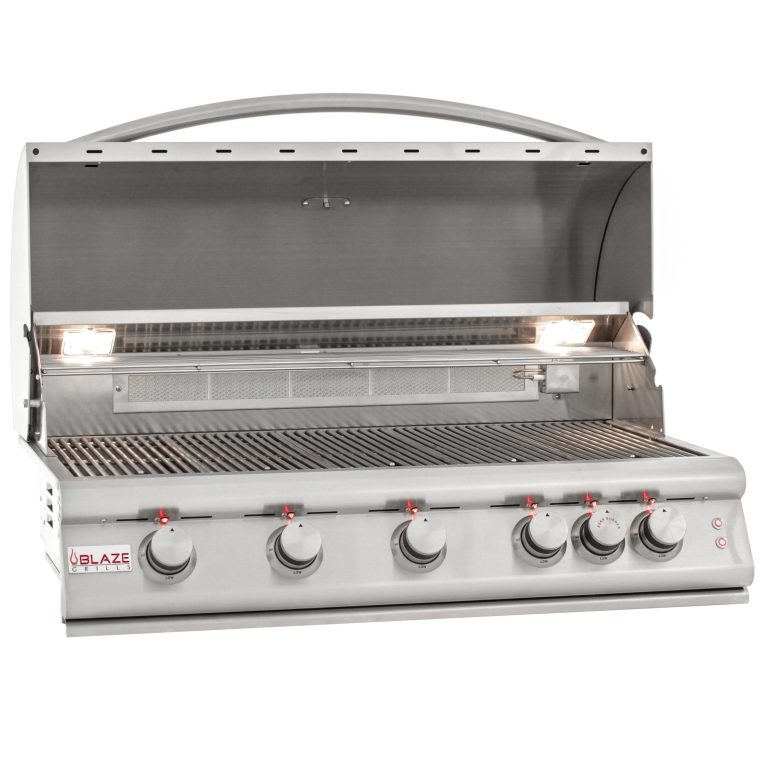 Blaze 40-Inch 5-Burner LTE Gas Grill - Blaze Grills - Rear Burner BLZ-5LTE2-LP