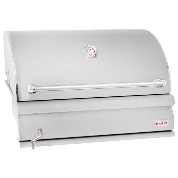 Blaze 32-Inch Charcoal Grill, Built-In, Stainless Steel - BLZ-4-CHAR BLZ-4-CHAR