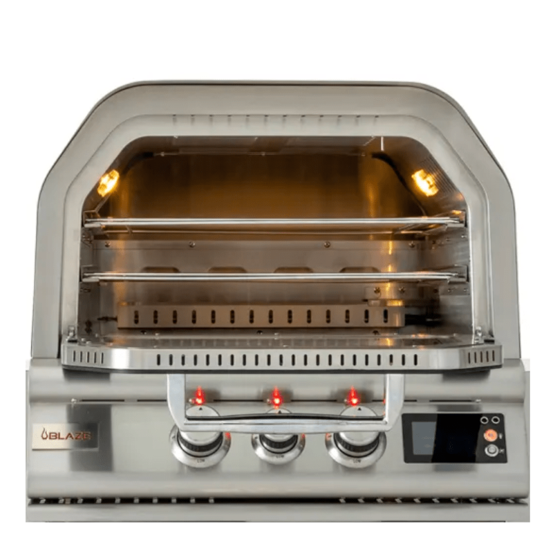 Blaze 26-Inch Gas Outdoor Pizza Oven w/Rotisserie BLZ-26-PZOVN-NG