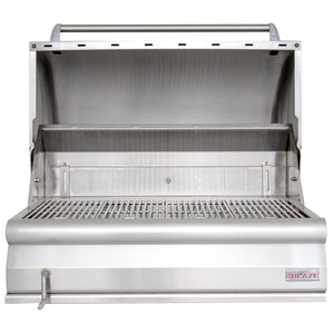 Blaze 32-Inch Charcoal Grill, Built-In, Stainless Steel - BLZ-4-CHAR BLZ-4-CHAR