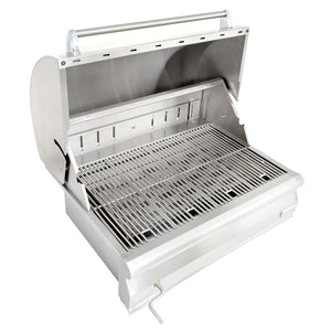 Blaze 32-Inch Charcoal Grill, Built-In, Stainless Steel - BLZ-4-CHAR BLZ-4-CHAR