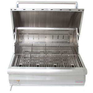 Blaze 32-Inch Charcoal Grill, Built-In, Stainless Steel - BLZ-4-CHAR BLZ-4-CHAR