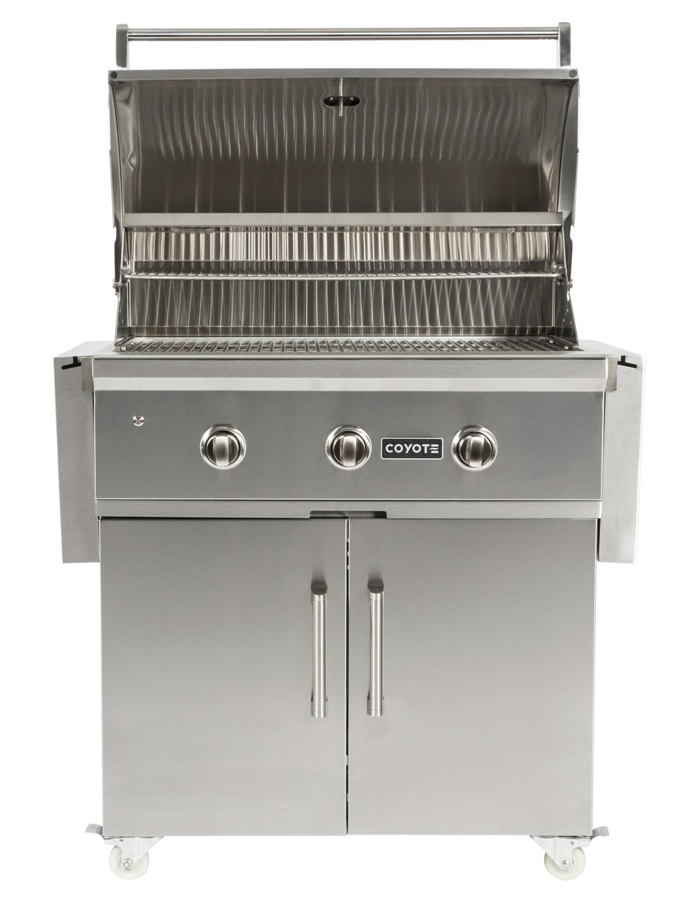 Coyote 34 Inch C-Series 3-Burner Gas Grill C2C34NG + C1C34CT