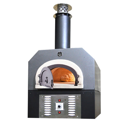 Chicago Brick Oven CBO-750 Hybrid Gas & Wood Fired Countertop Residential Pizza Oven CBO-O-CT-750-HYB-NG-SV-R-3K-SKT