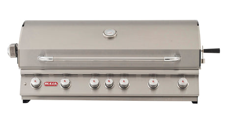 Bull Diablo 46-Inch 6-Burner Built-In Gas Grill with Infrared Rotisserie - 62649