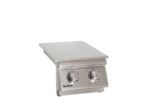 Bull Built-In Gas Double Side Burner w/Stainless Steel Lid - 30009