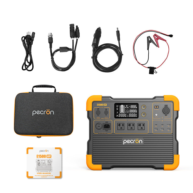 PECRON E1500LFP Portable Power Station | 2200W 1536Wh E1500LFP