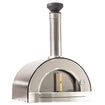 Forno Venetzia Pronto 200 33-Inch Countertop Outdoor Wood-Fired Pizza Oven - Copper  - FVP200C - Angled View
