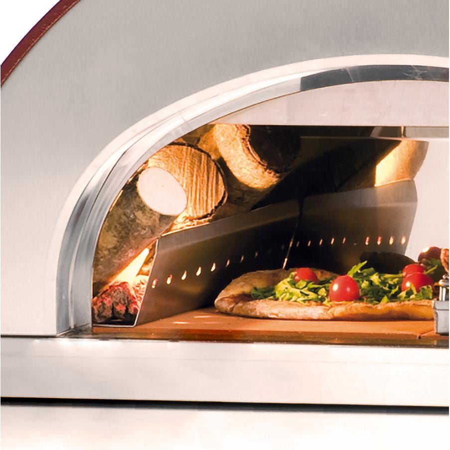 Forno Venetzia Paralegna Stainless Steel Wood Holder - FVA35 - FlameOutdoors
