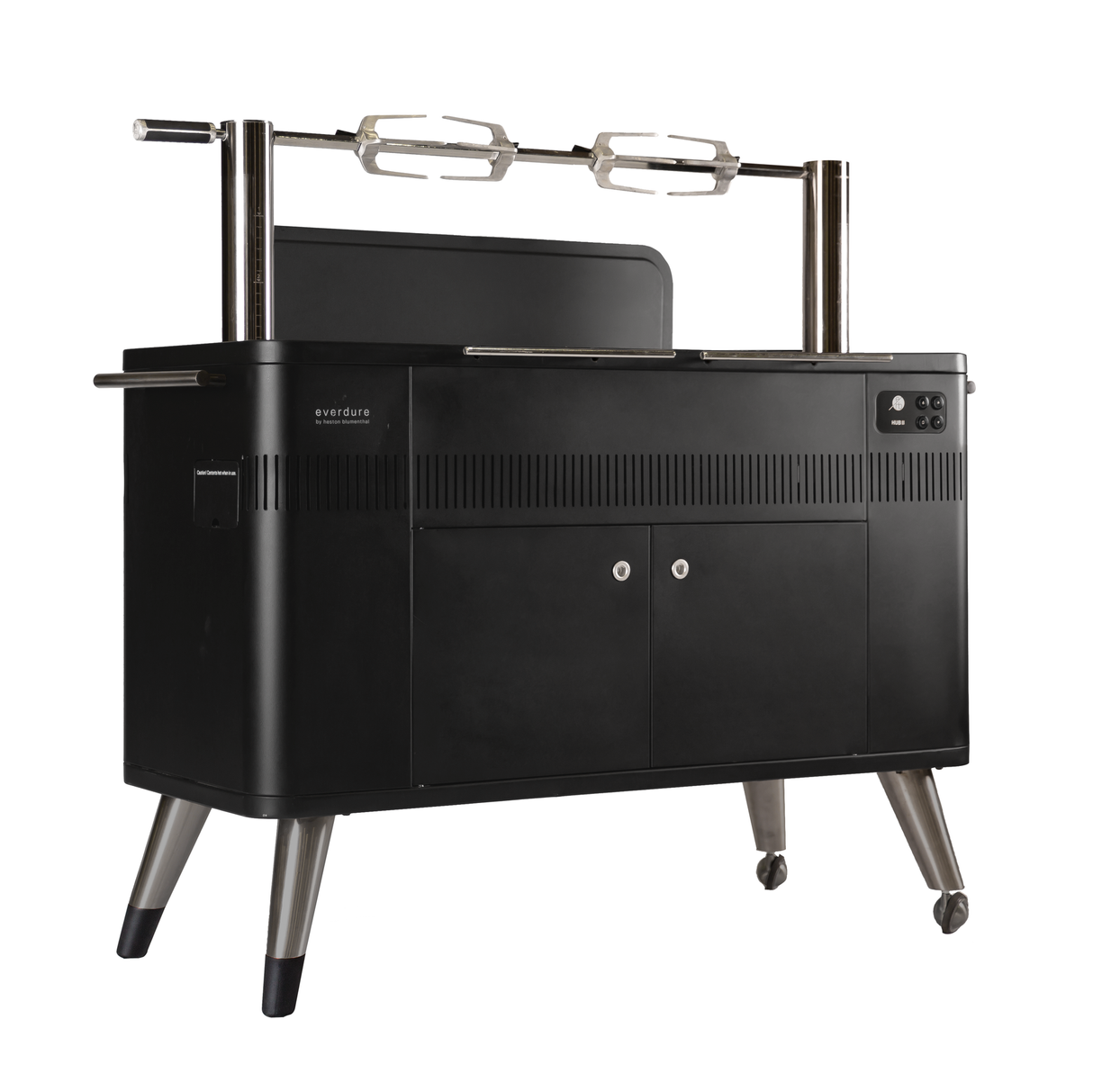 HUB II 54-Inch Charcoal Grill Everdure by Heston HBCE3BUS