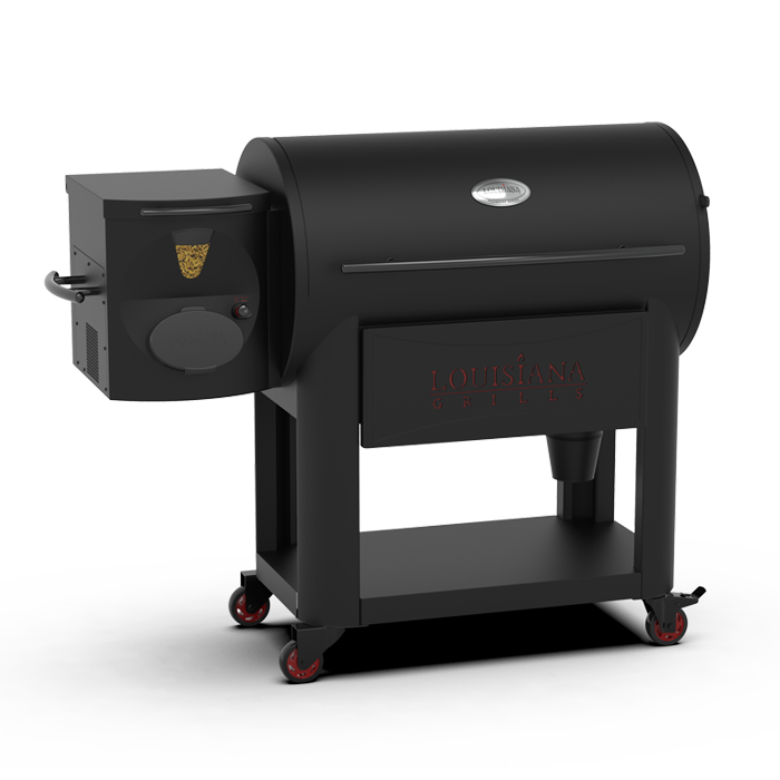 Louisiana Grills LG1200FP Founders Premier 1200 Pellet Grill - 10597 - Angled View