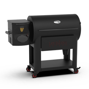 Louisiana Grills LG1200FP Founders Premier 1200 Pellet Grill - 10597 - Angled View