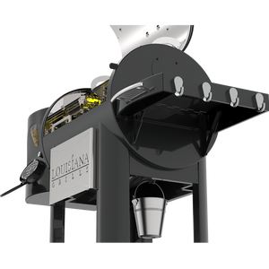 Louisiana Grills Founders Legacy 800 Pellet Grill - 10592 - Angled View from the Bottom