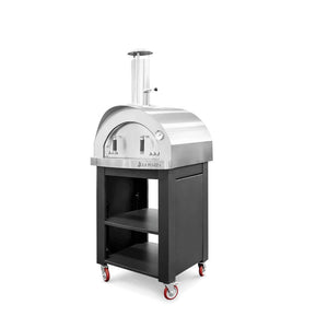 La Piazza Piccolo 33" Wood Fired Pizza Oven - Stainless Steel