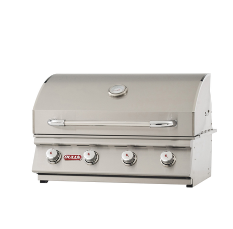 Bull Outlaw 30-Inch 4-Burner Built-In Gas Grill - Stainless Steel - 26039