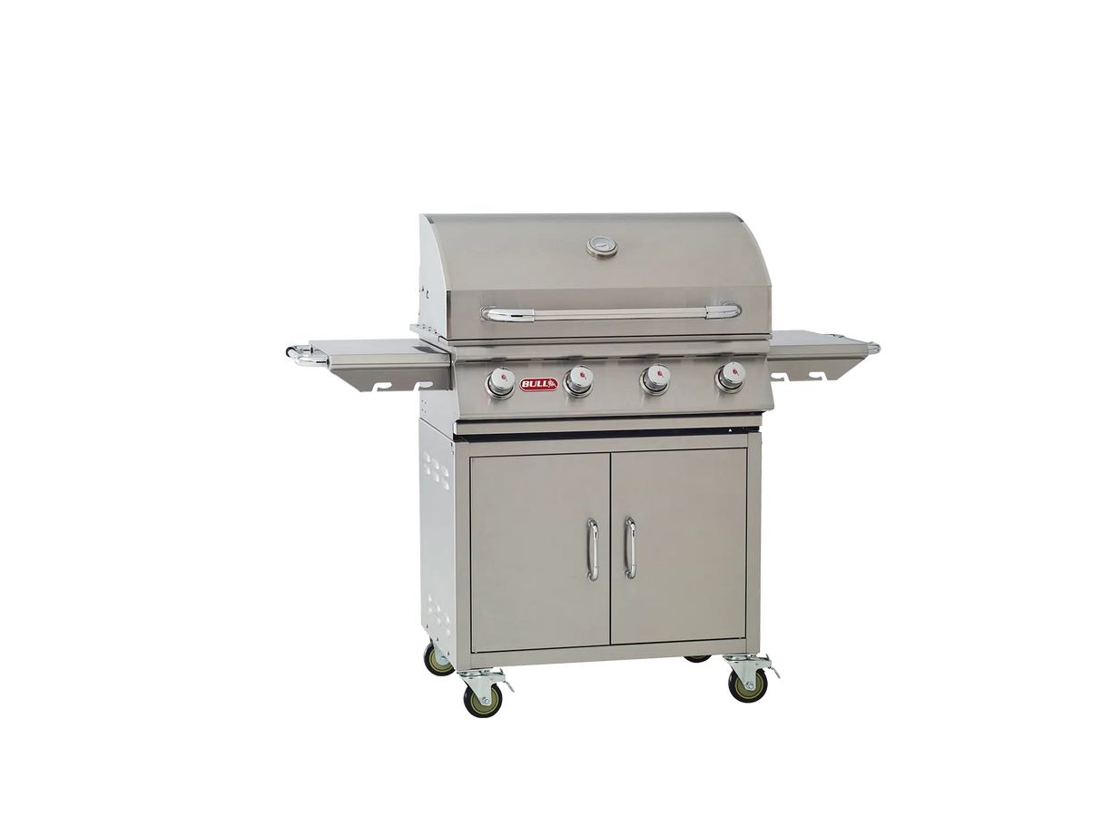 Bull Outlaw 30-Inch 4-Burner Built-In Gas Grill - Stainless Steel - 26039