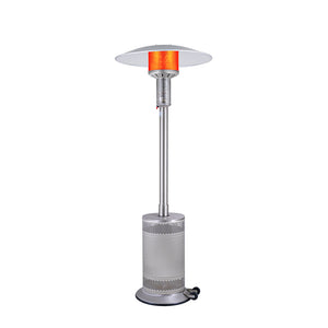 Patio Comfort Stainless Steel Patio Heater - Model PC02SS - Main Image Glow