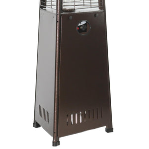 RADtec Allure Series Propane Pyramid Flame Patio Heater - Antique Bronze - PYR-ABP - Bottom View