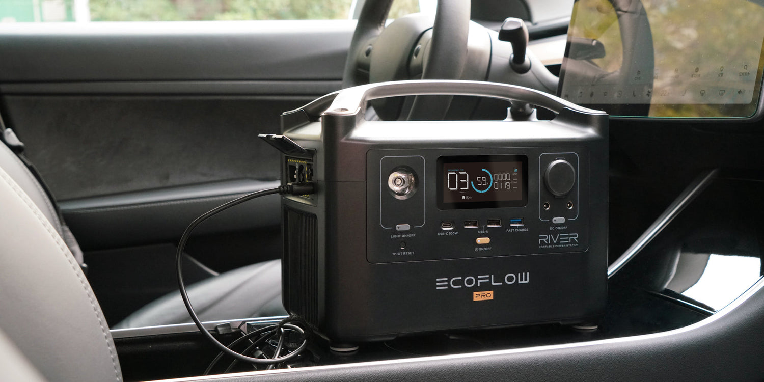 EcoFlow RIVER Pro Portable Power Station 600W | 720Wh EFRIVER600PRO-AM