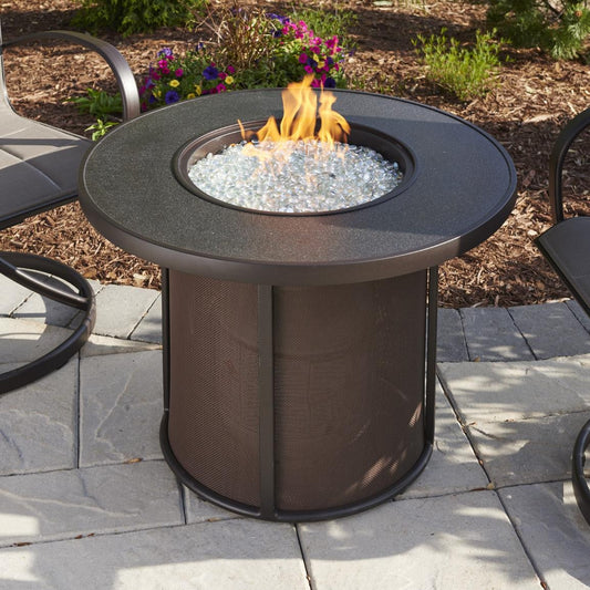 The Outdoor GreatRoom Company Stonefire Fire Pit w/Dora Brown Base - SF-32-K
