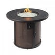 The Outdoor GreatRoom Company Stonefire Fire Pit w/Dora Brown Base - SF-32-K - Front View 
