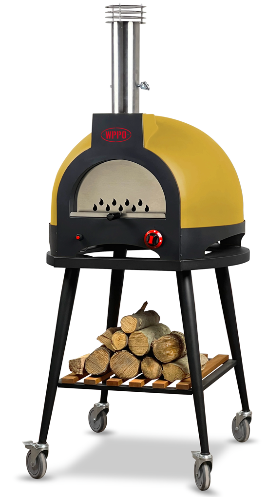 WPPO Infinity 50-Inch Hybrid Wood/Gas Pizza Oven - Dual Fuel - WKI50-RR