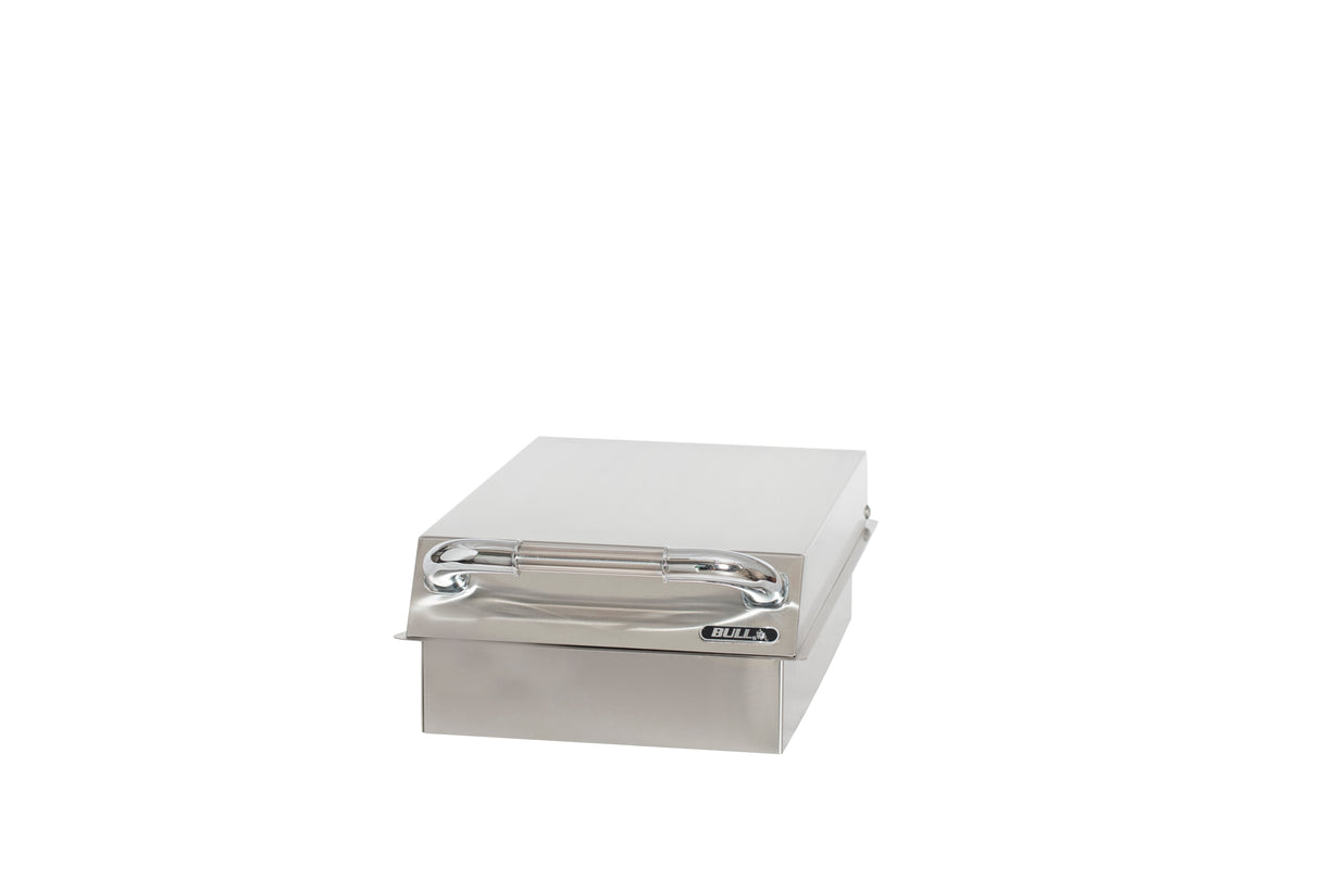 Bull Drop-In Gas Single Side Burner w/Stainless Steel Lid - 60009