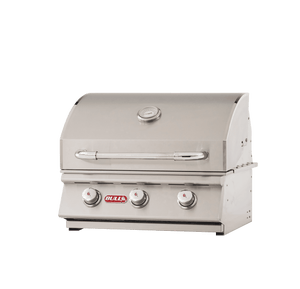 Steer 3 Burner Grill, Bull Grills - Stainless Steel, 60,000 BTU, 900 Sq. In. Cooking Area - 69009