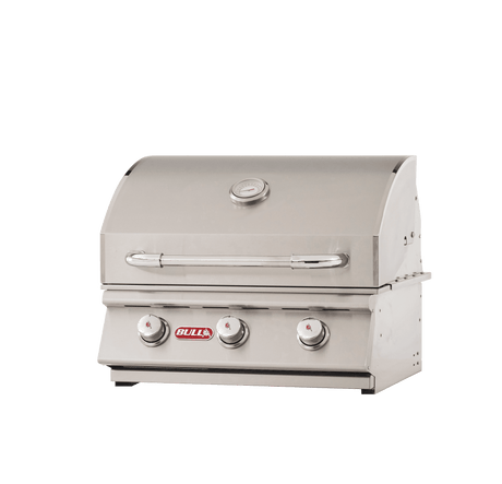 Steer 3 Burner Grill, Bull Grills - Stainless Steel, 60,000 BTU, 900 Sq. In. Cooking Area - 69009