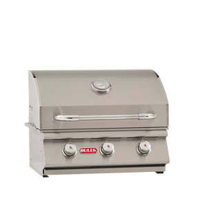 Steer 3 Burner Grill, Bull Grills - Stainless Steel, 60,000 BTU, 900 Sq. In. Cooking Area - 69009