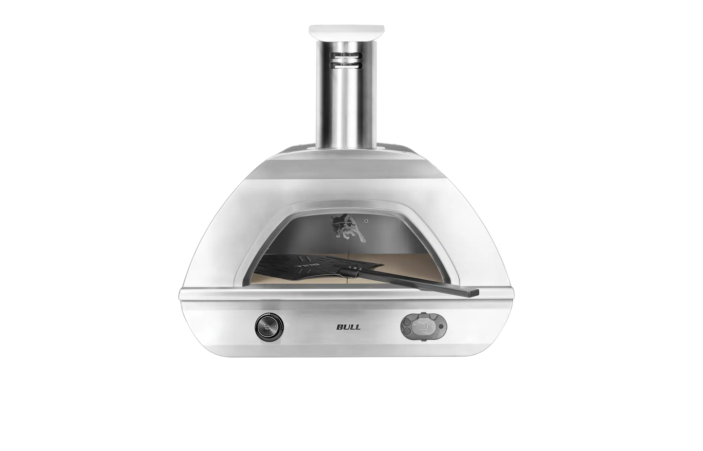 Bull Dual Fuel Countertop Pizza Oven - Stainless Steel - 69550