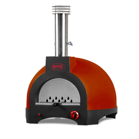 WPPO Infinity 50-Inch Hybrid Wood/Gas Pizza Oven - Dual Fuel - WKI50-RR