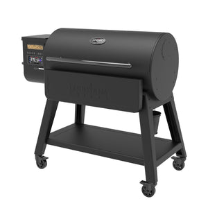 Louisiana Grills - 10640 - LG1200BL Black Label Series Pellet Grill - Angled Right