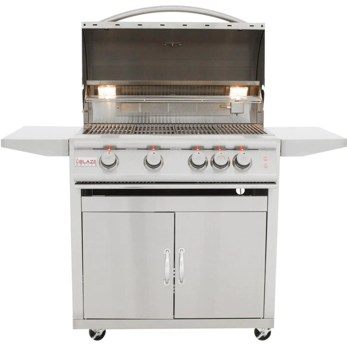 Blaze 32-Inch 4-Burner LTE Gas Grill, 66,000 BTUs, Rear Infrared Burner BLZ-4LTE2-LP